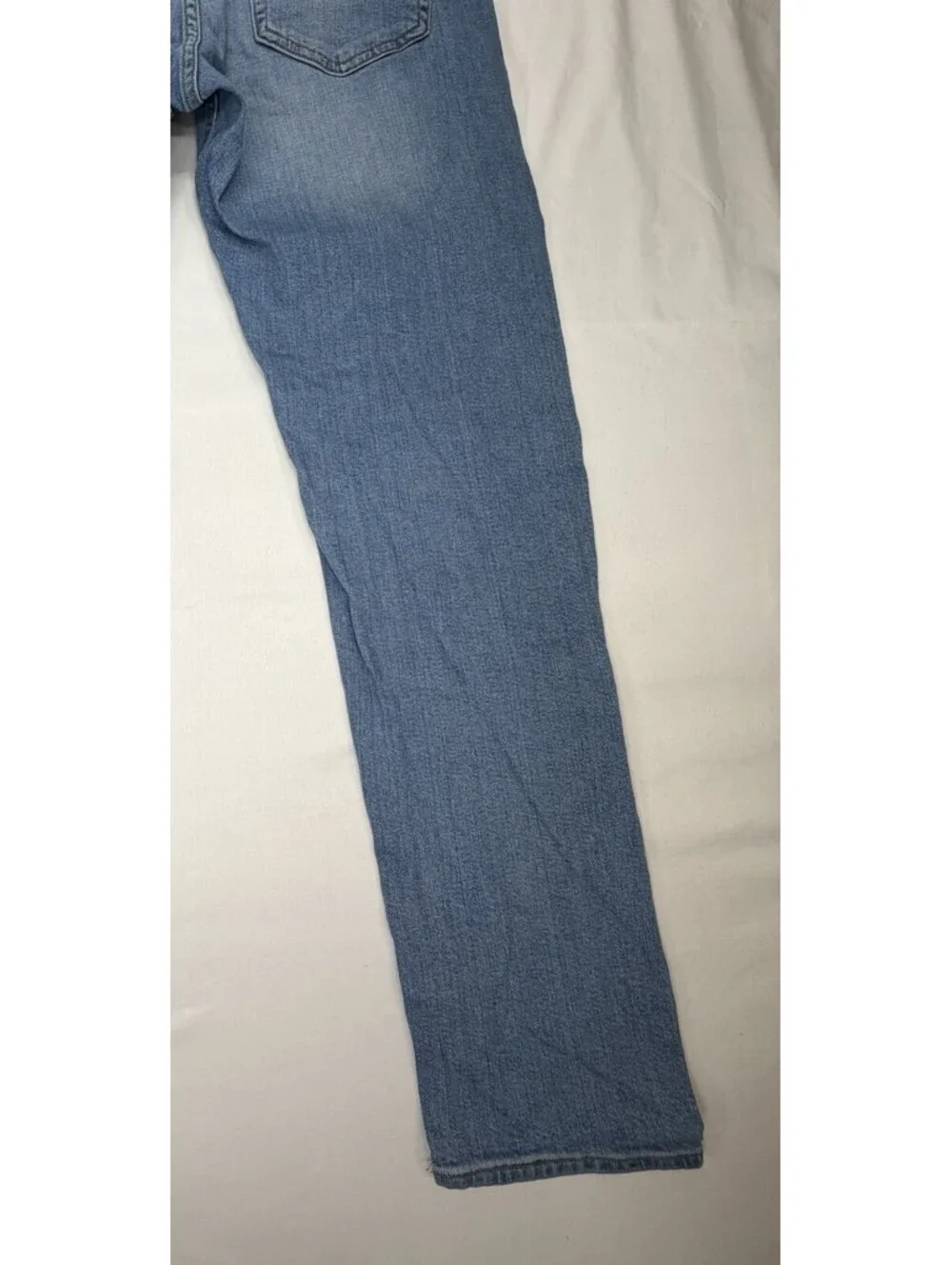 Forever 21 Men's Jeans Straight Medium Wash Solid Denim Mid Rise Size 33 Blue